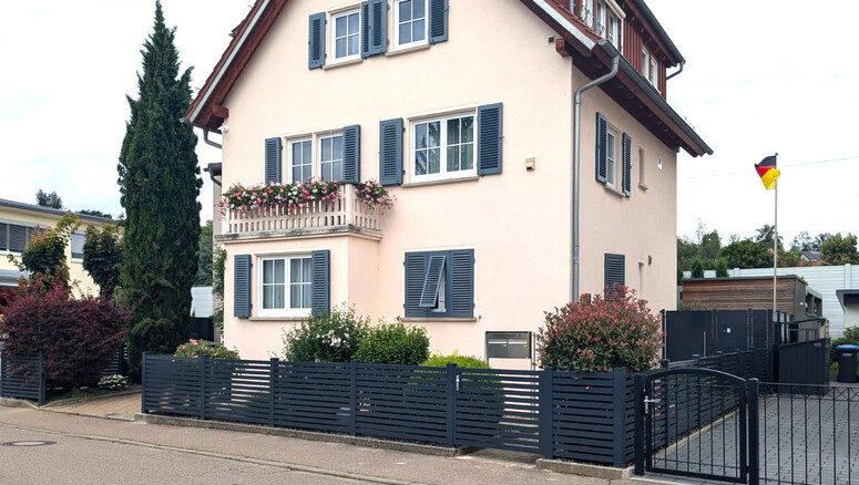 Aluzaun aus dem 2024 in 73035 Faurndau Deutschland von Zaunteam Fenzhöfe Oberwälden.