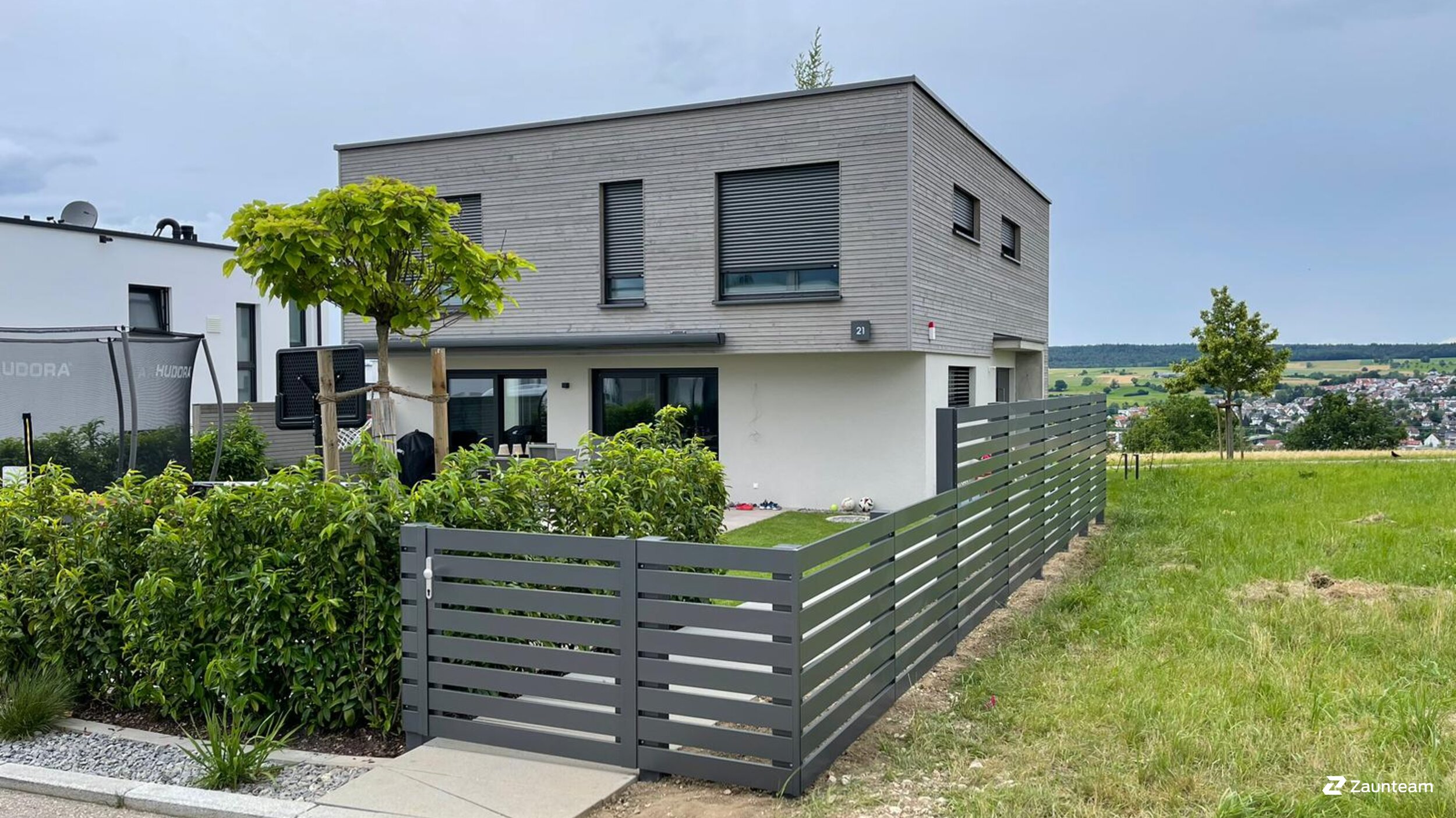 WPC Sichtschutz aus dem 2024 in 73066 Uhingen Deutschland von Zaunteam Fenzhöfe Oberwälden.