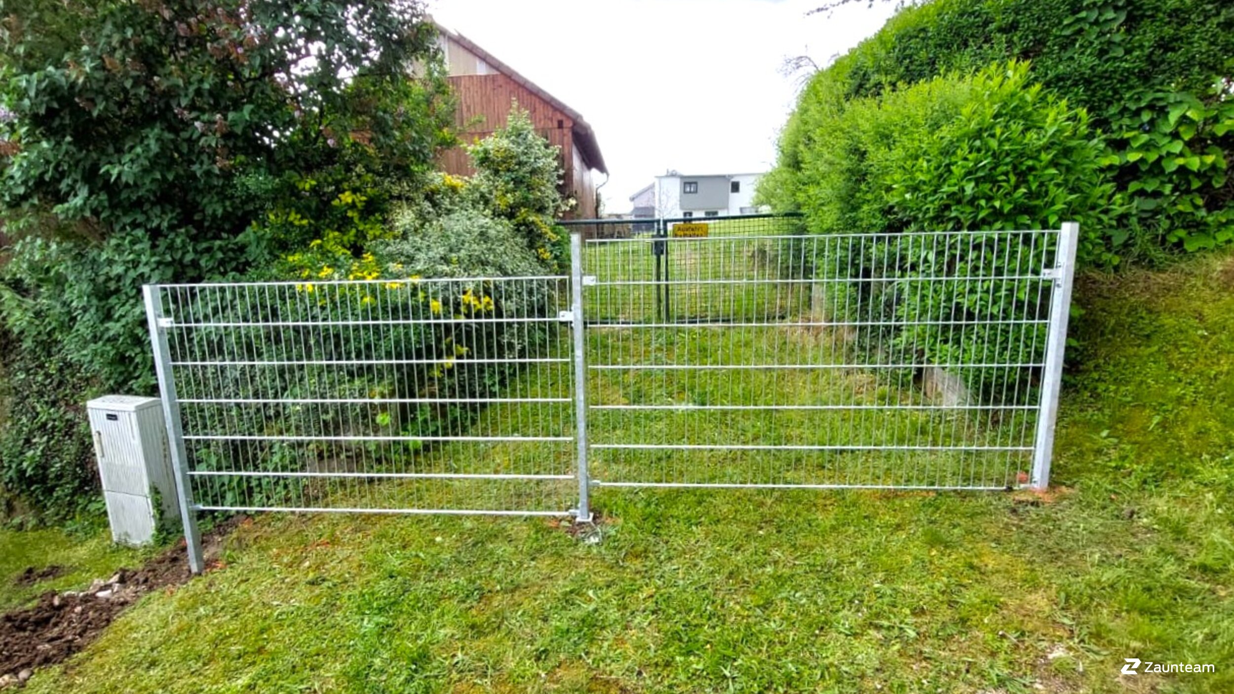 Doppelstabmattenzaun aus dem 2024 in 73326 Deggingen Deutschland von Zaunteam Fenzhöfe Oberwälden.