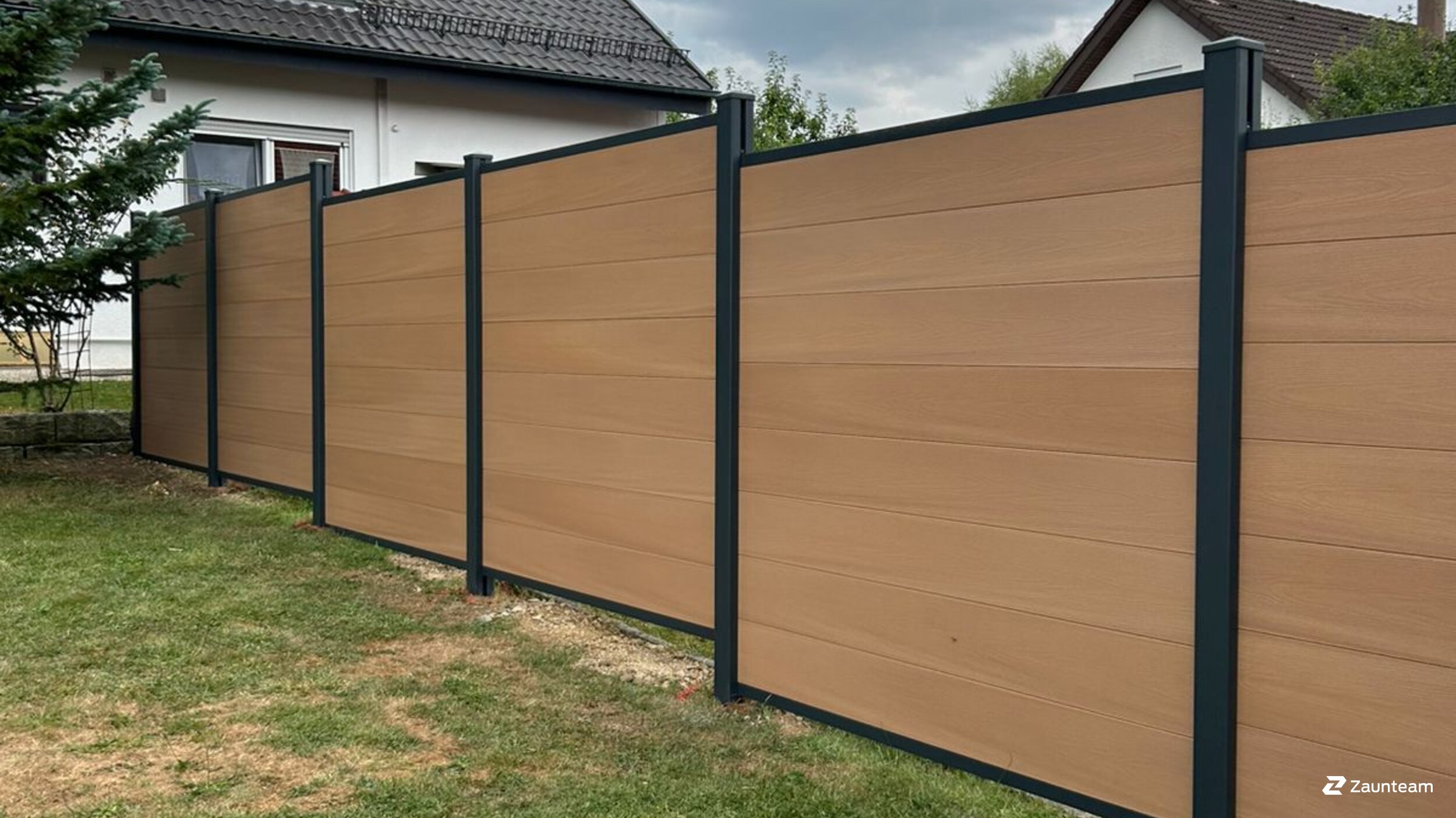 WPC Sichtschutz aus dem 2025 in 73434 Aalen Deutschland von Zaunteam Fenzhöfe Oberwälden.