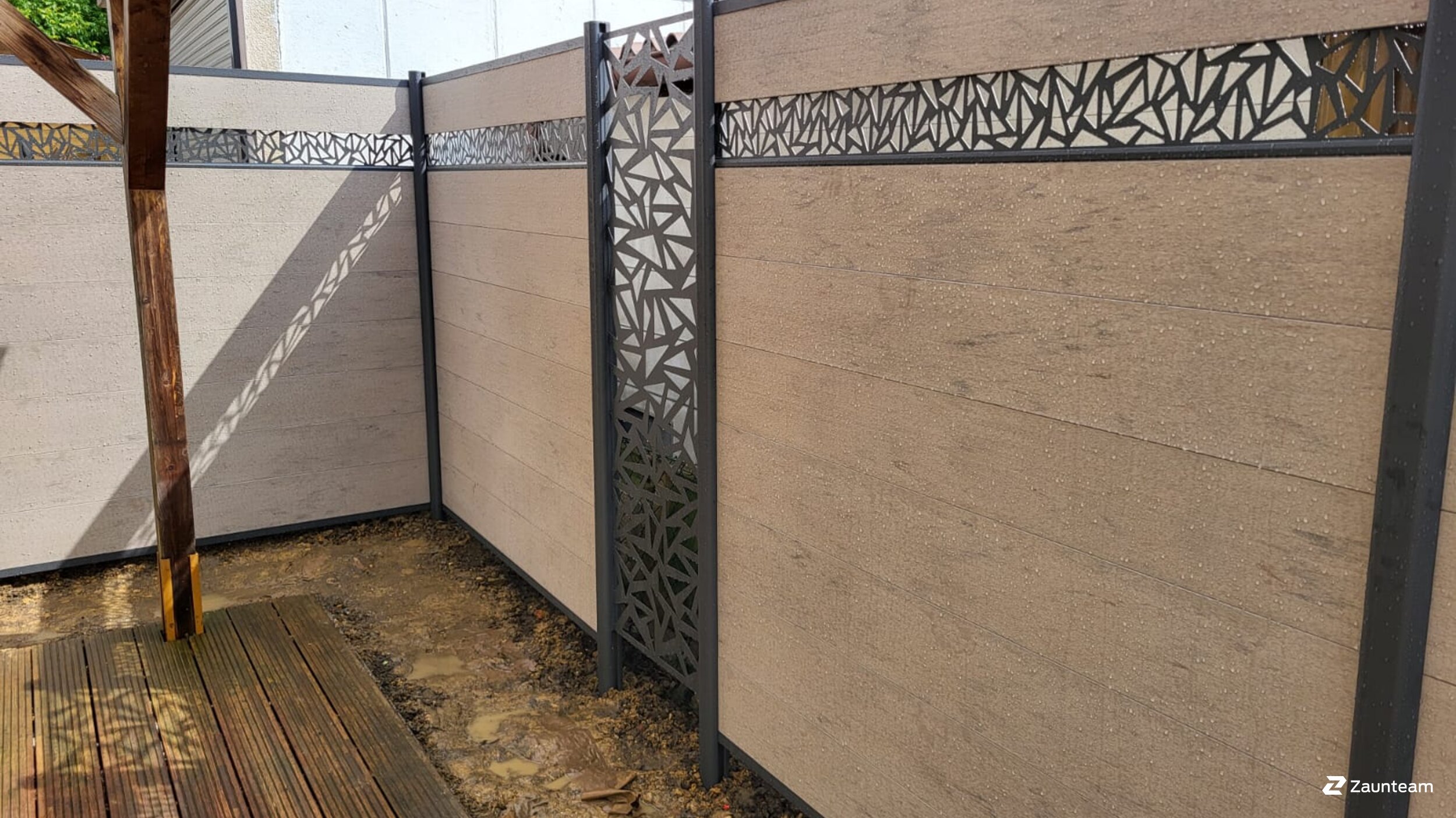 WPC Sichtschutz aus dem 2025 in 73033 Göppingen Deutschland von Zaunteam Fenzhöfe Oberwälden.