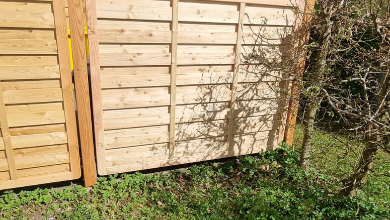 Holz Sichtschutz aus dem 2026 in 73547 Lorch Deutschland von Zaunteam Fenzhöfe Oberwälden.