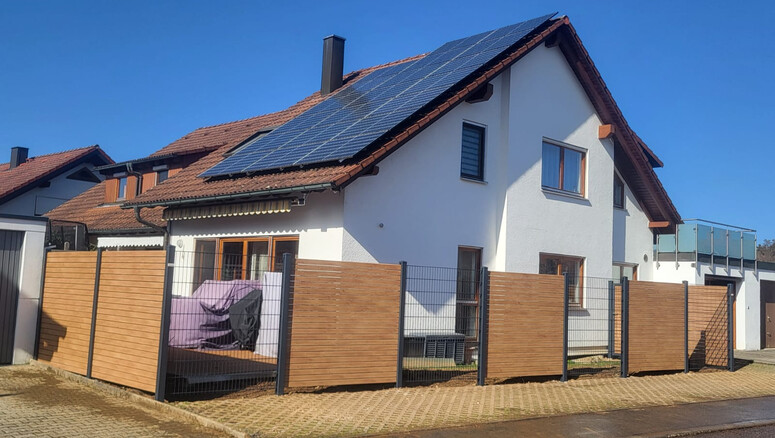 Aluminium Sichtschutz aus dem 2026 in 73557 Mutlangen Deutschland von Zaunteam Fenzhöfe Oberwälden.