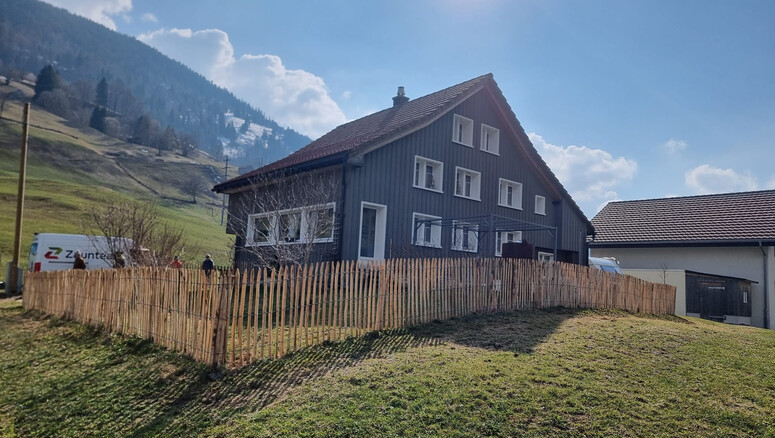 Clôture naturelle de 2026 à 9656 Alt St. Johann Suisse de Zaunteam Toggenburg.