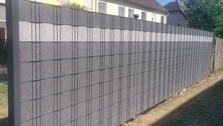 Flecht Sichtschutz aus dem 2025 in 8213 Gersdorf an der Feistritz Österreich von Zaunteam Oststeiermark.