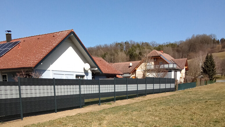 Flecht Sichtschutz aus dem 2025 in 7571 Rudersdorf Österreich von Zaunteam Oststeiermark.