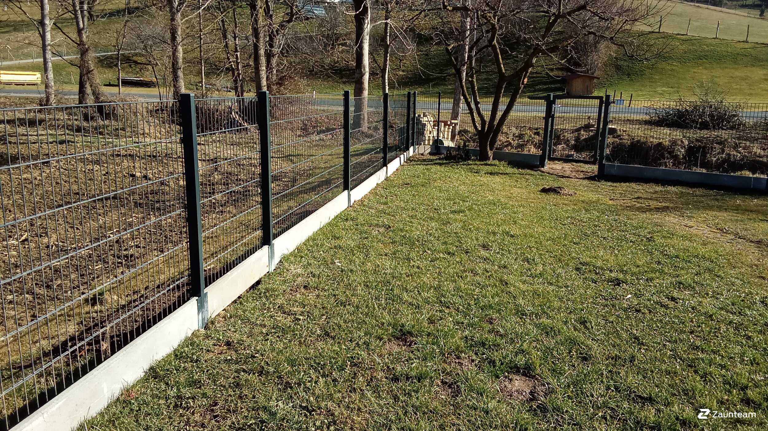 Doppelstabmattenzaun aus dem 2025 in 8230 Hartberg Österreich von Zaunteam Oststeiermark.