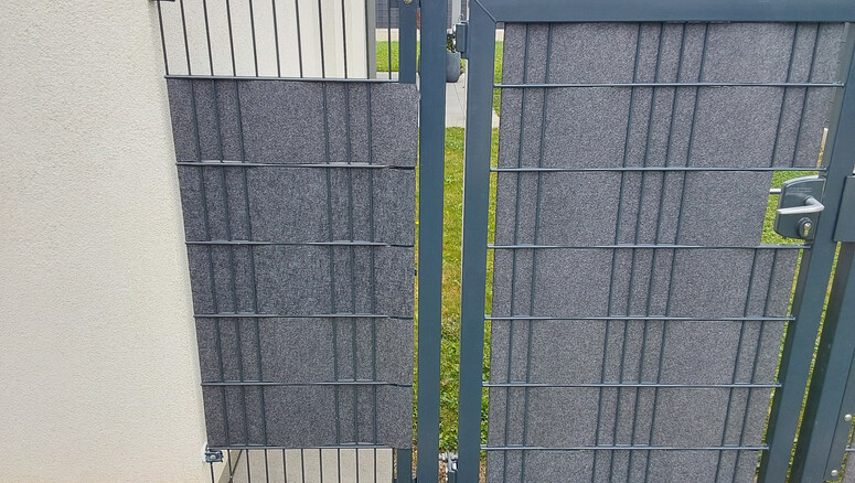 Protection brise-vue en tressage de 2025 à 7551 Stegersbach Autriche de Zaunteam Oststeiermark.