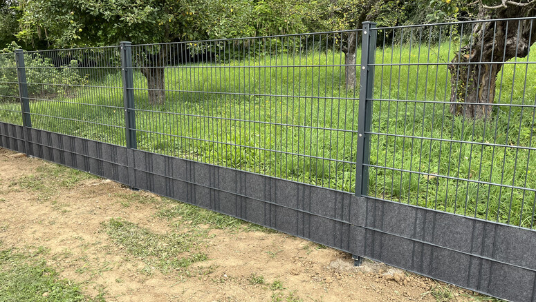 Doppelstabmattenzaun aus dem 2025 in 7571 Rudersdorf Österreich von Zaunteam Oststeiermark.