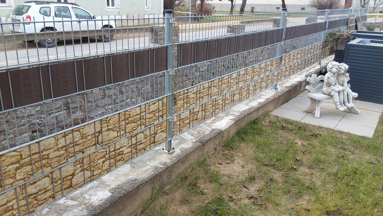 Flecht Sichtschutz aus dem 2024 in 8230 Hartberg Österreich von Zaunteam Oststeiermark.