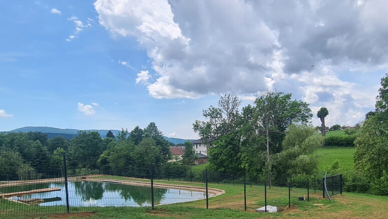 Clôture en panneau double fil de 2025 à 8250 Vorau Autriche de Zaunteam Oststeiermark.