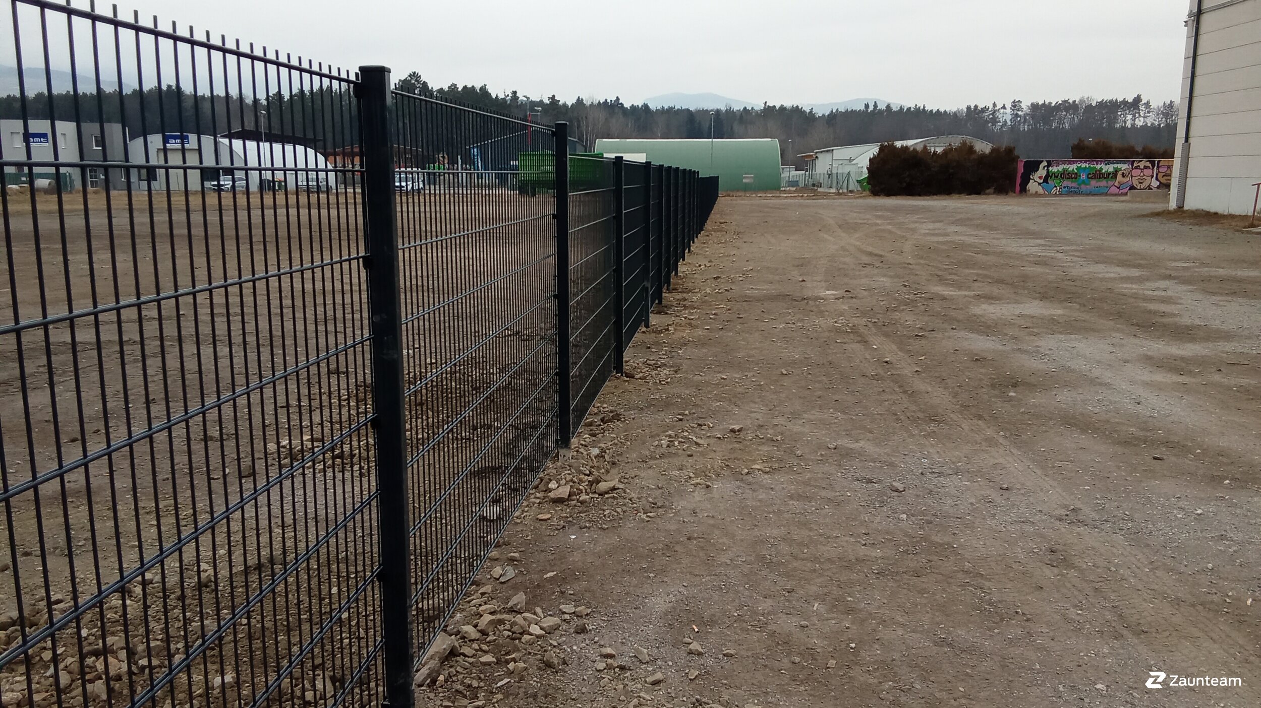 Doppelstabmattenzaun aus dem 2024 in 8230 Hartberg Österreich von Zaunteam Oststeiermark.