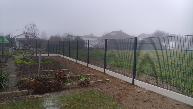 Doppelstabmattenzaun aus dem 2025 in 7400 Oberwart Österreich von Zaunteam Oststeiermark.