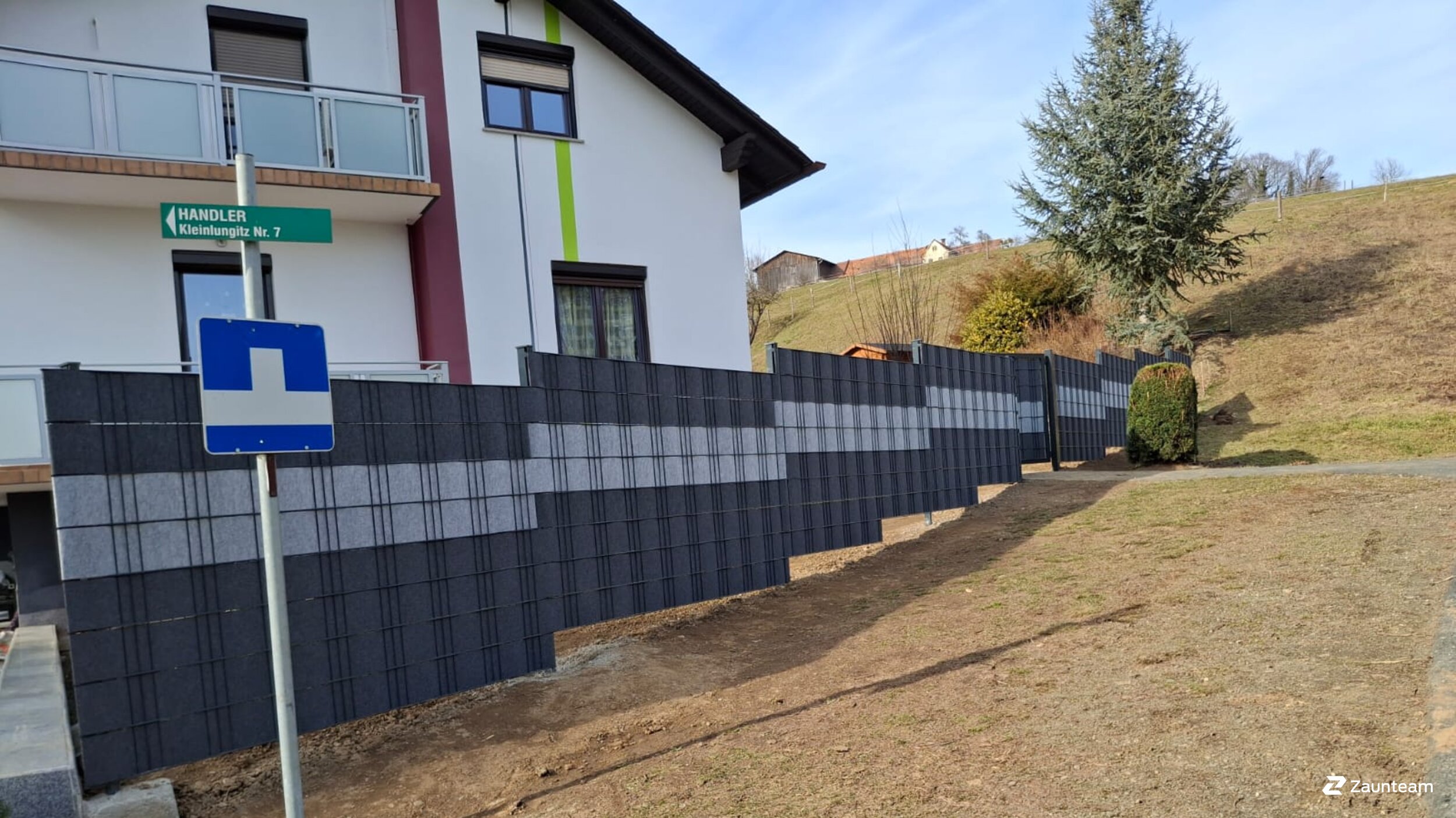 Flecht Sichtschutz aus dem 2026 in 8232 Kleinlungitz Österreich von Zaunteam Oststeiermark.
