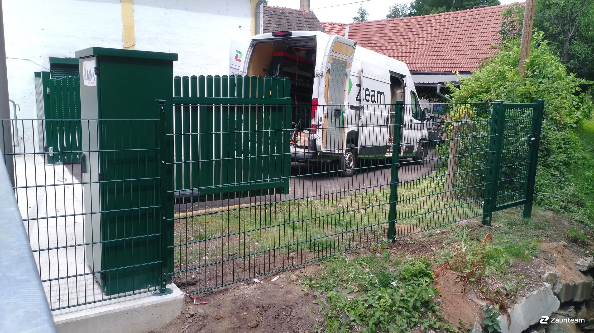 Doppelstabmattenzaun aus dem 2026 in 8292 Neudau Österreich von Zaunteam Oststeiermark.