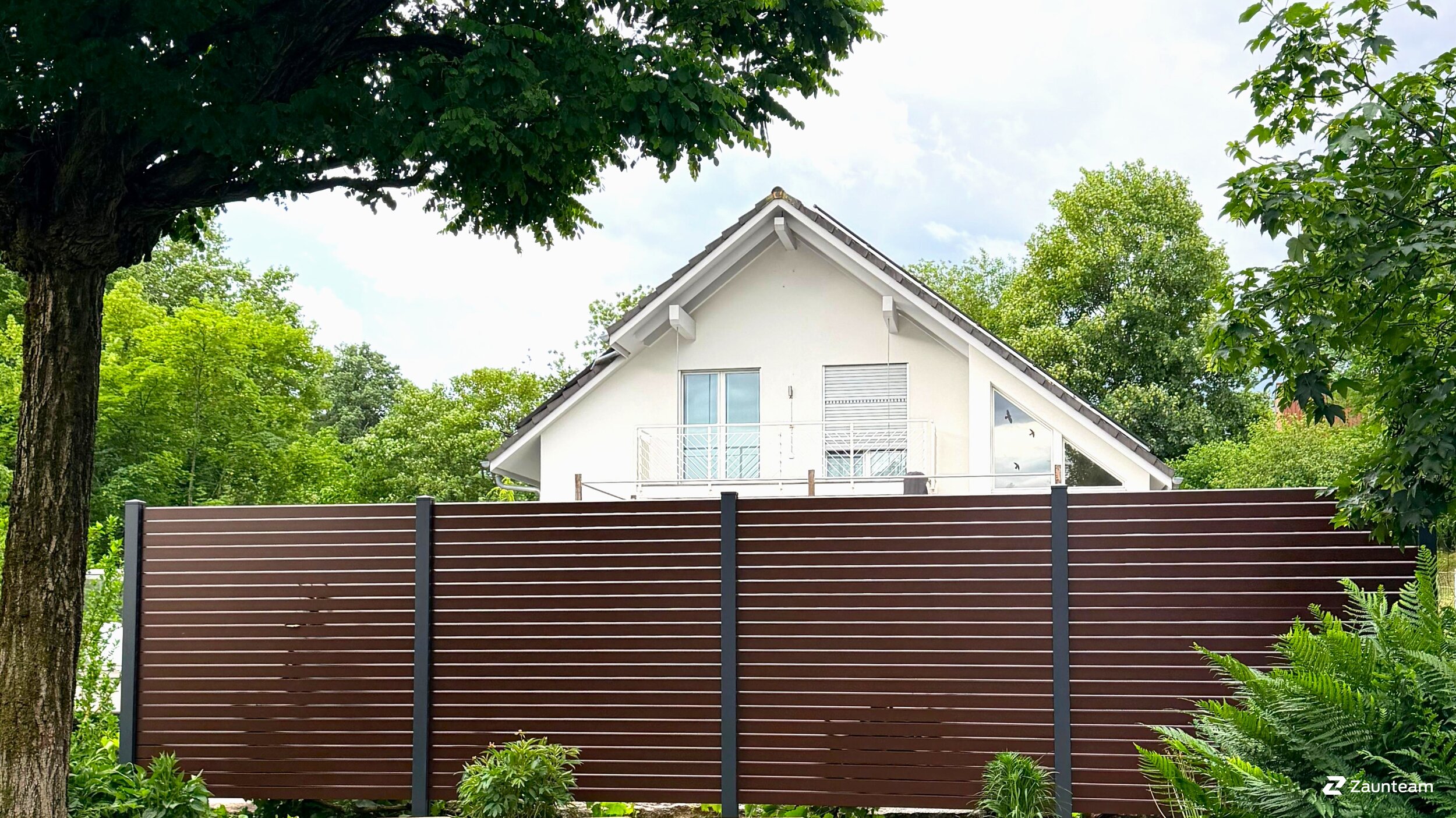 Aluminium Sichtschutz aus dem 2026 in 8962 Bergdietikon Schweiz von Zaunteam Zürich.