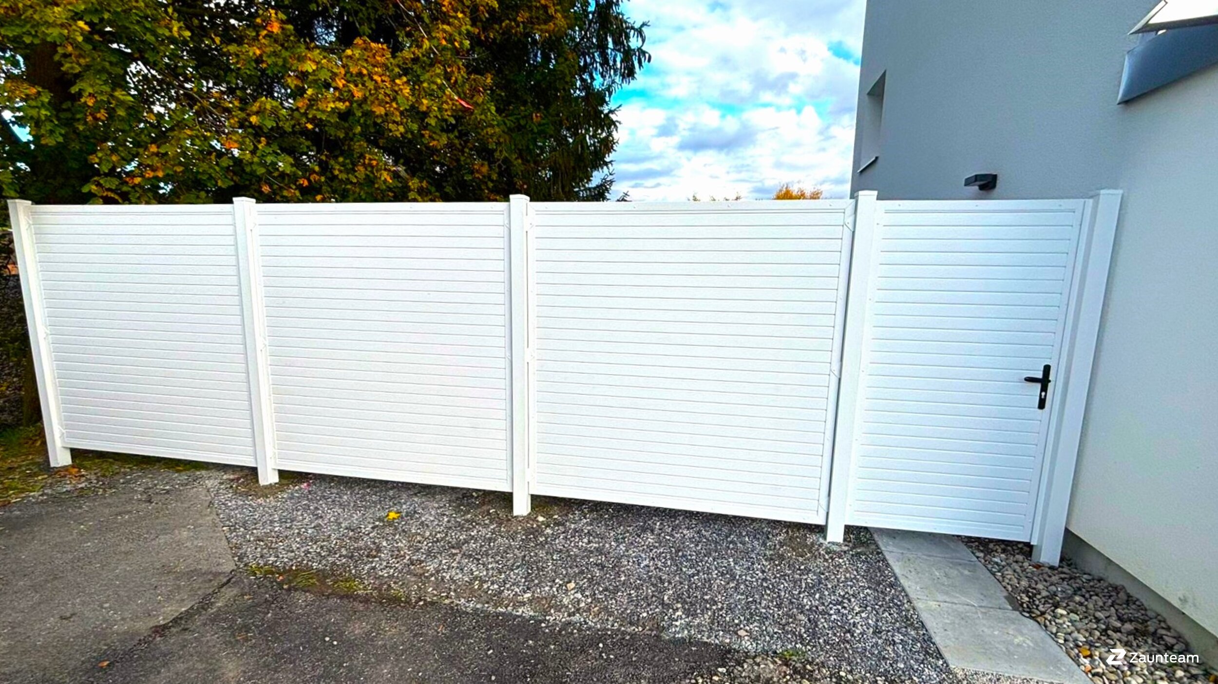 Protection brise-vue en matière plastique de 2024 à 8820 Wädenswil Suisse de Zaunteam Zürich.