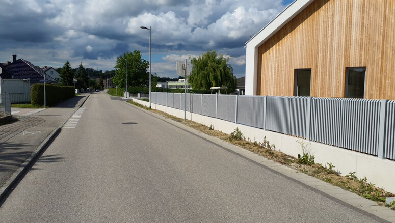 Aluzaun aus dem 2025 in 3250 Wieselburg Österreich von Zaunteam Haunschmid.