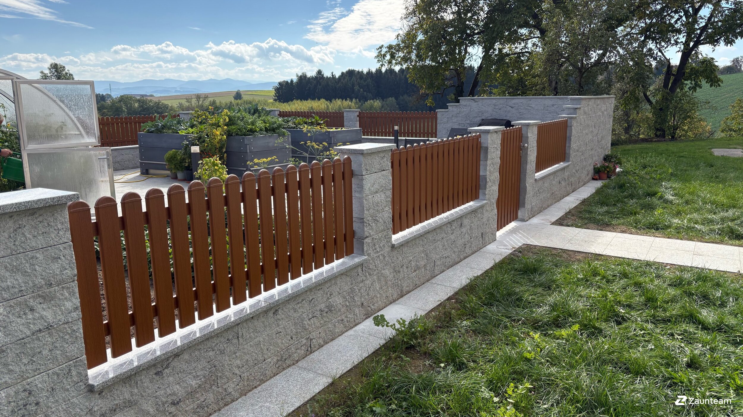 Aluzaun aus dem 2026 in 3354 Wolfsbach Österreich von Zaunteam Haunschmid.