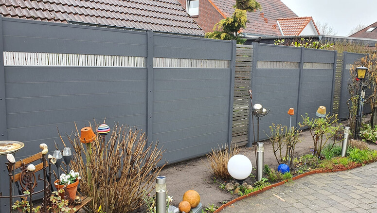 Aluminium Sichtschutz aus dem 2023 in 38518 Gifhorn Deutschland von Zaunteam Südheide-Altmark.