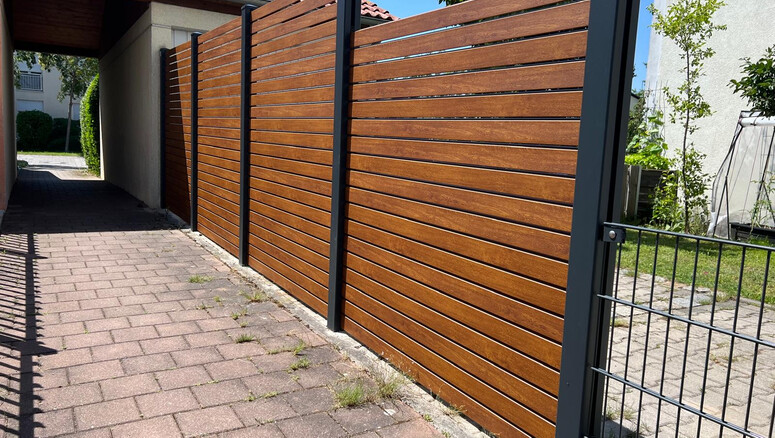 Aluminium Sichtschutz aus dem 2025 in 85586 Poing Deutschland von Zaunteam München-Ost.
