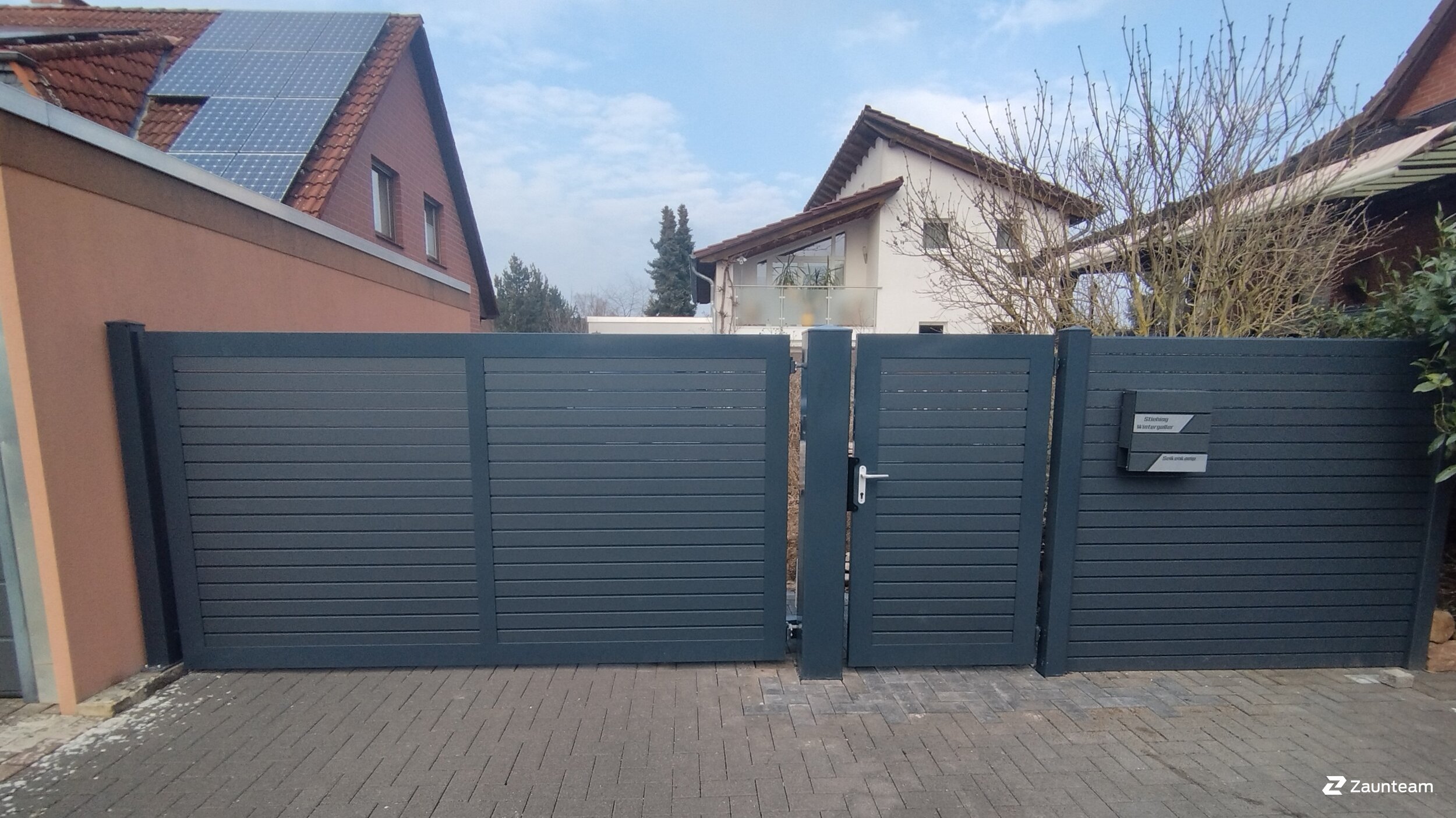 Aluminium Sichtschutz aus dem 2025 in 38104 Braunschweig Deutschland von Zaunteam Braunschweig.