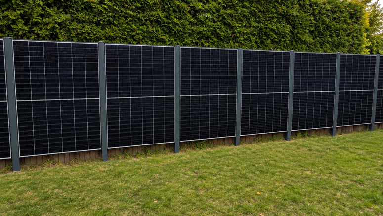 Solarzaun aus dem 2026 in 38459 Bahrdorf Deutschland von Zaunteam Braunschweig.