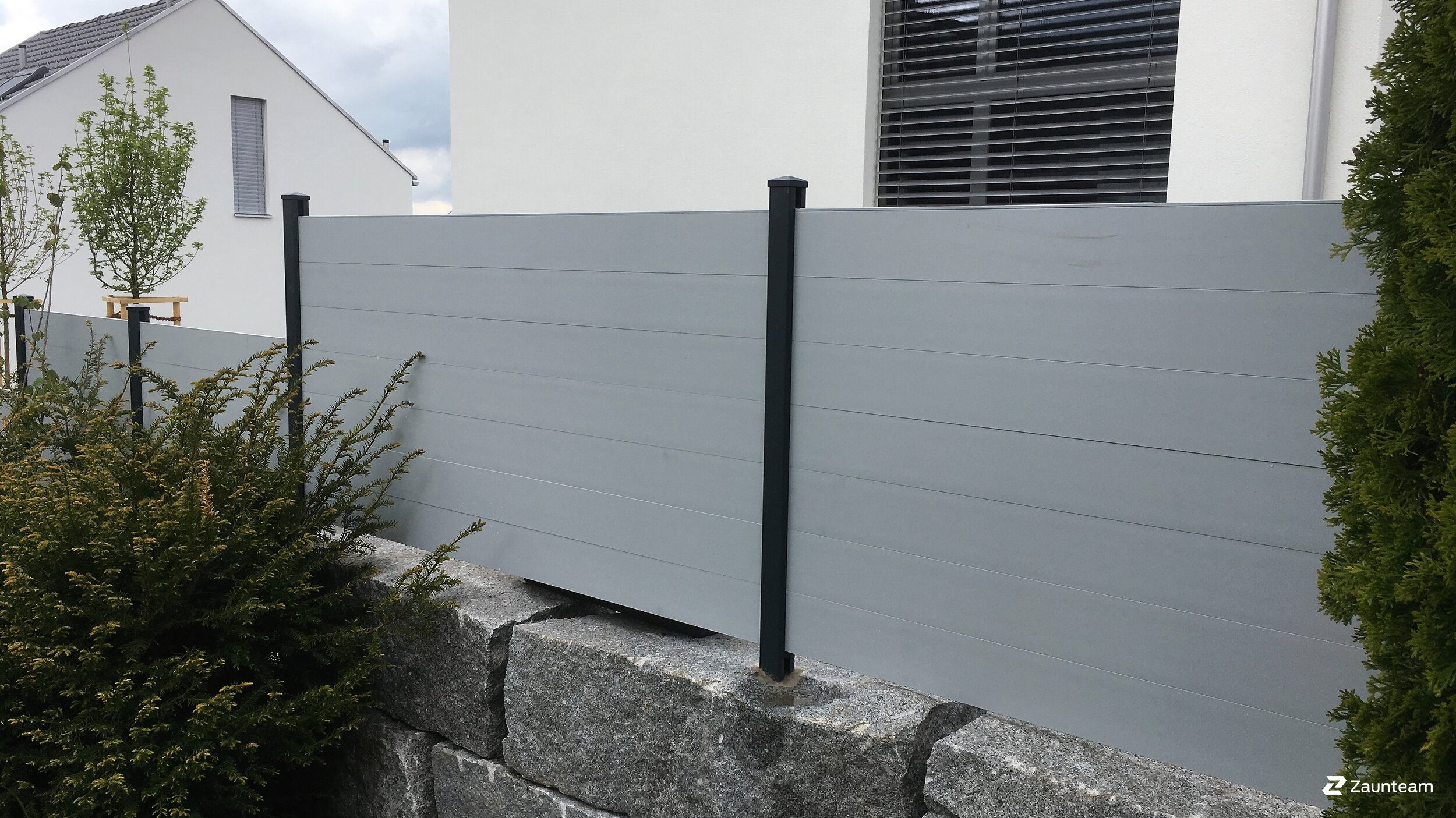 Aluminium Sichtschutz aus dem 2019 in 8620 Wetzikon Schweiz von Zaunteam Zürich Oberland GmbH.