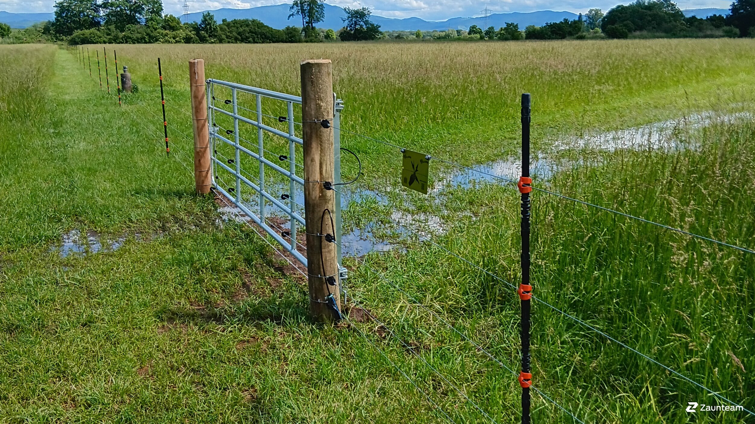 Tierschutzzaun aus dem 2024 in 79341 Riegel am Kaiserstuhl Deutschland von Zaunteam Breisgau.