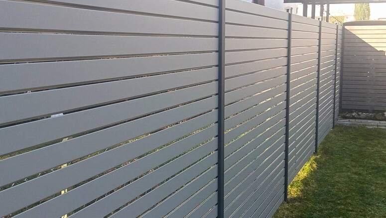 Aluminium Sichtschutz aus dem 2025 in 79261 Gutach-Bleibach Deutschland von Zaunteam Breisgau.