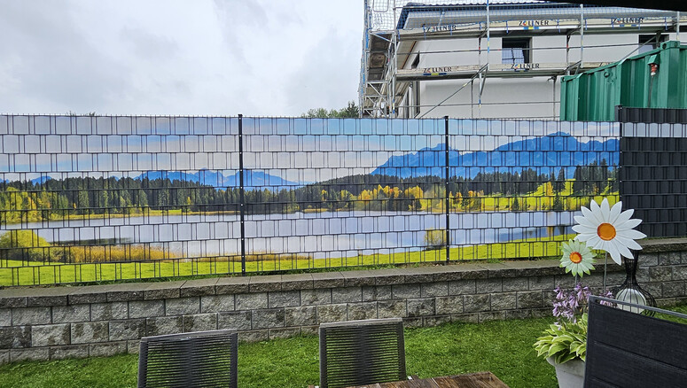 Flecht Sichtschutz aus dem 2025 in 94227 Lindberg Deutschland von Zaunteam Regen.