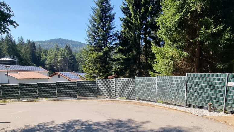 Flecht Sichtschutz aus dem 2024 in 94249 Bodenmais  Deutschland von Zaunteam Regen.