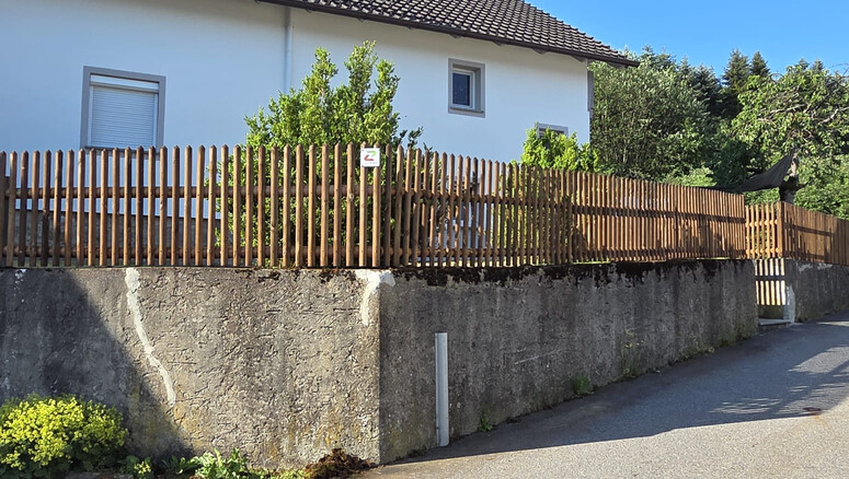 Palisadenzaun aus dem 2026 in 93466 Chamerau Deutschland von Zaunteam Regen.