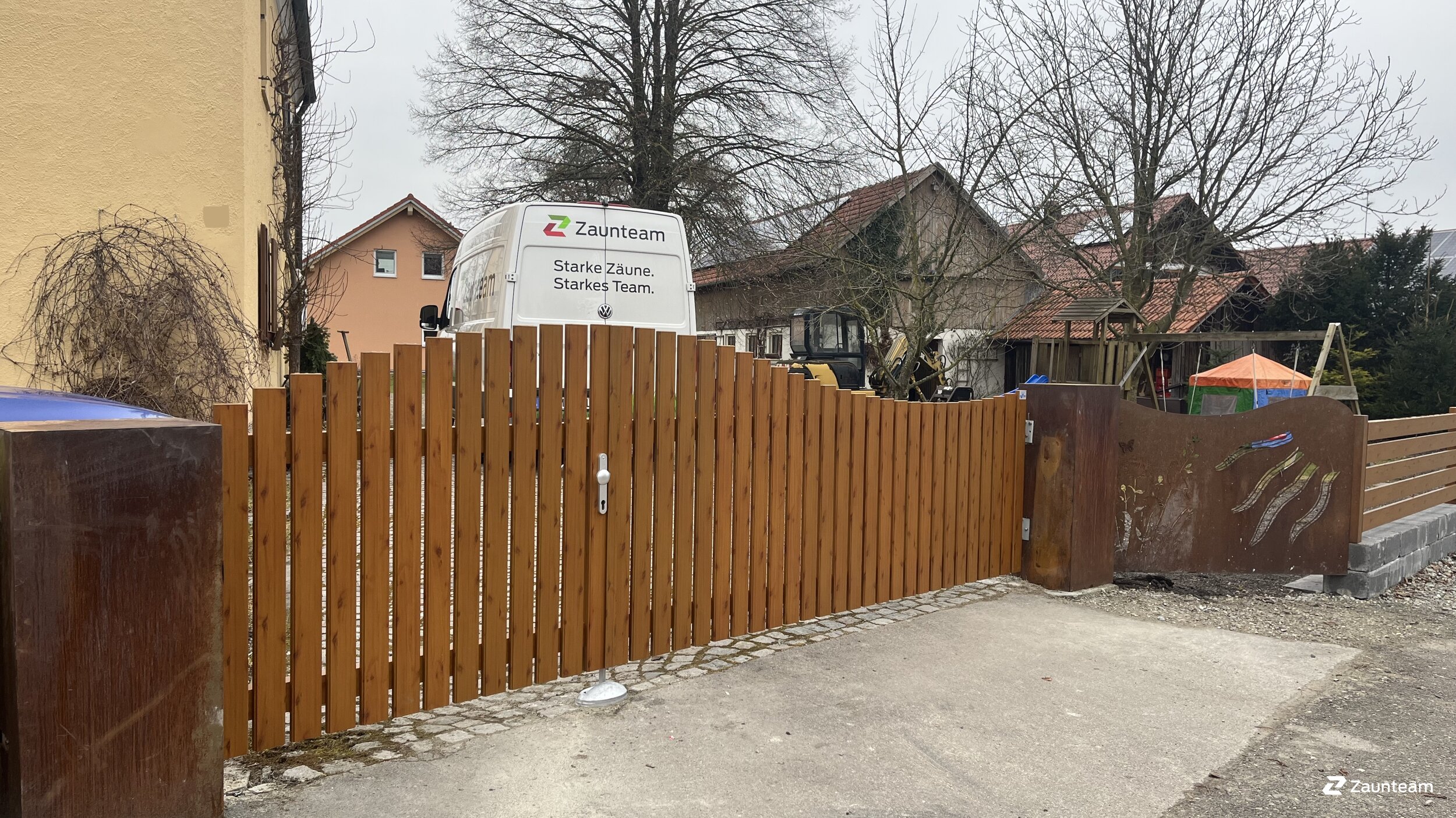 Aluzaun aus dem 2025 in 87775 Salgen Deutschland von Zaunteam Unterallgäu.