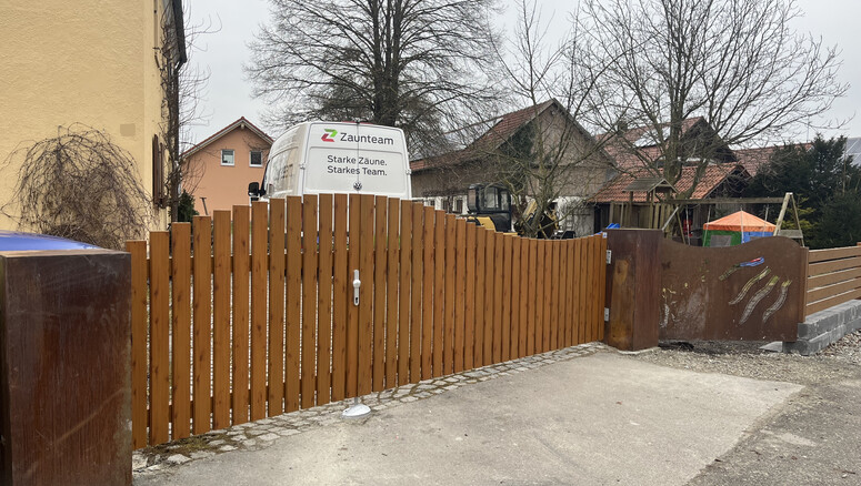 Aluzaun aus dem 2025 in 87775 Salgen Deutschland von Zaunteam Unterallgäu.