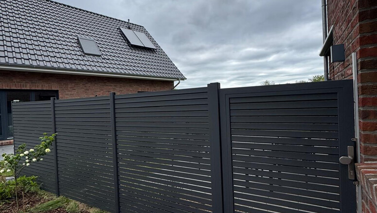 Aluminium Sichtschutz aus dem 2026 in 21684 Stade Deutschland von Zaunteam Stade-Geestland.