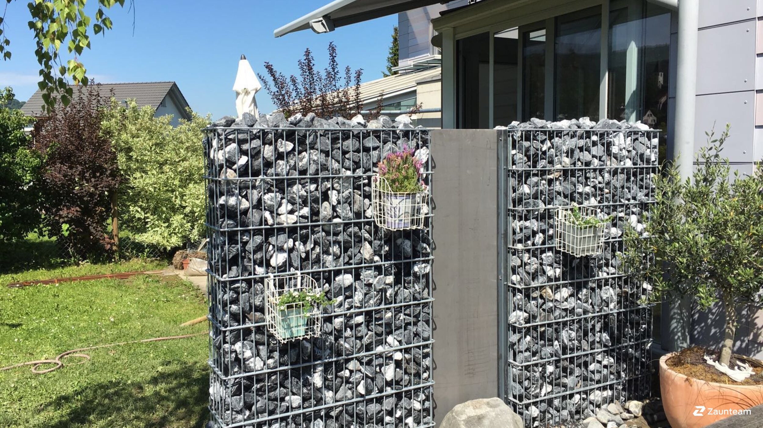 Gabions de 2016 à 8416 Flaach Suisse de Zaunteam Neftenbach.