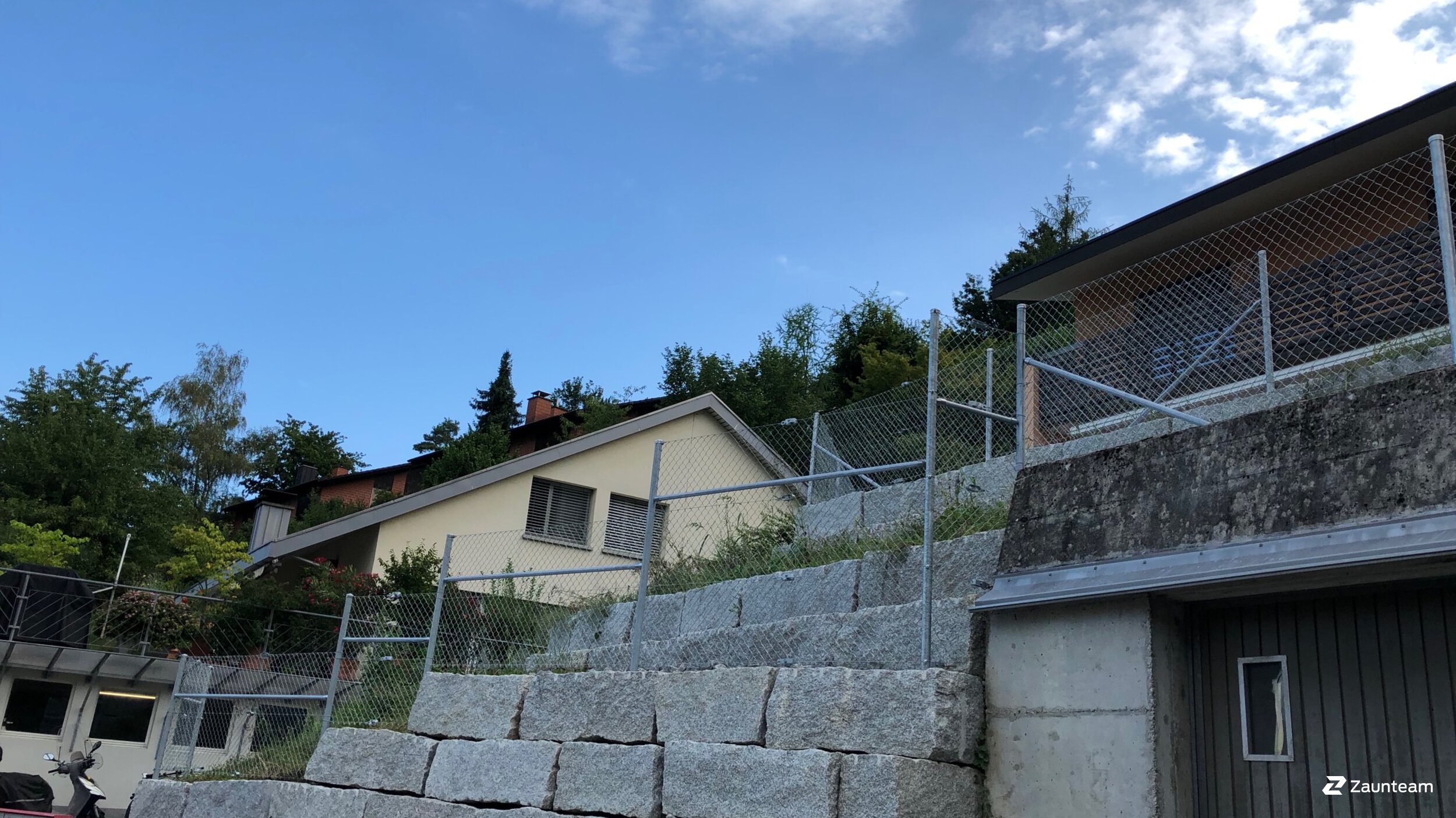 Diagonalgeflecht aus dem 2019 in 8422 Pfungen Schweiz von Zaunteam Neftenbach.