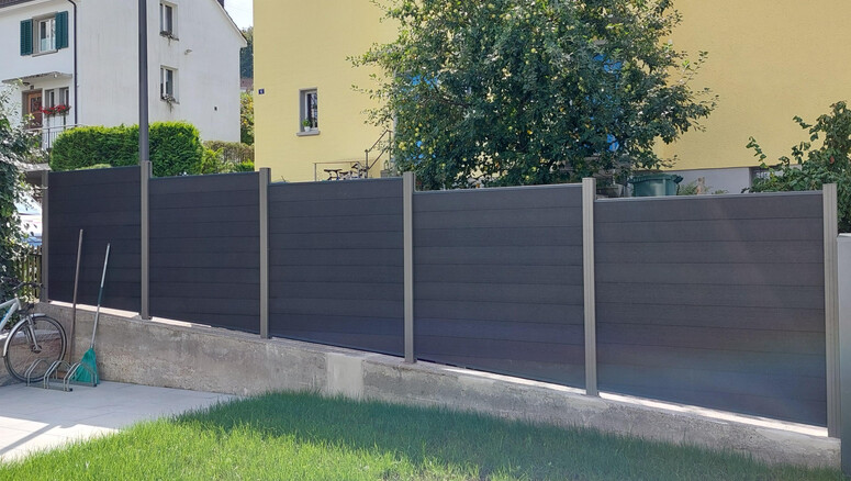 WPC Sichtschutz aus dem 2025 in 8400 Winterthur Schweiz von Zaunteam Neftenbach.