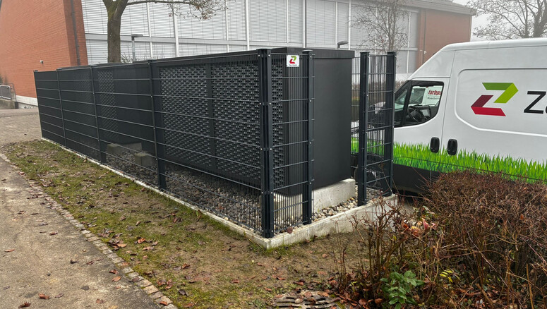 Doppelstabmattenzaun aus dem 2025 in 8472 Seuzach Schweiz von Zaunteam Neftenbach.