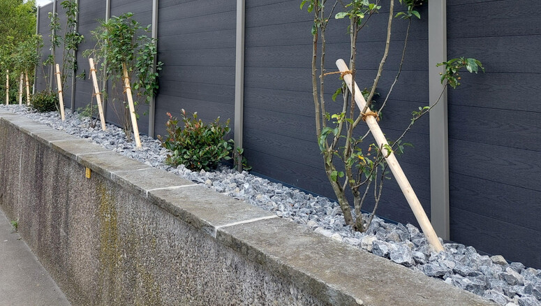 WPC Sichtschutz aus dem 2025 in 8400 Winterthur Schweiz von Zaunteam Neftenbach.