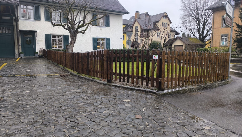 Palisadenzaun aus dem 2025 in 8400 Winterthur  Schweiz von Zaunteam Neftenbach.