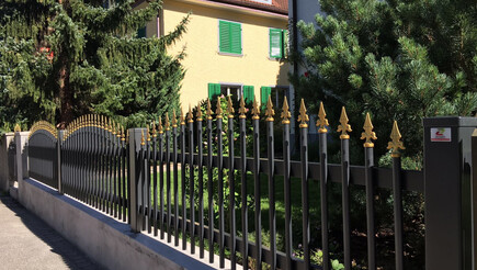 Aluzaun aus dem 2016 in 8406 Winterthur Schweiz von Zaunteam Neftenbach.