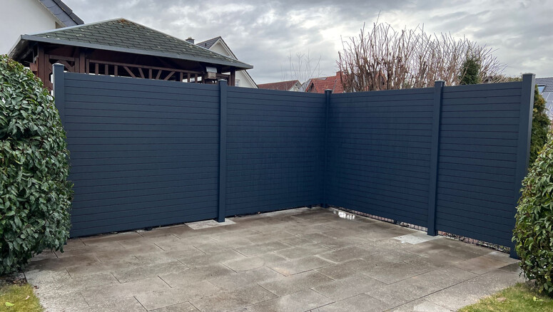 Aluminium Sichtschutz aus dem 2025 in 33330 Gütersloh Deutschland von Zaunteam Teutoburger Land.