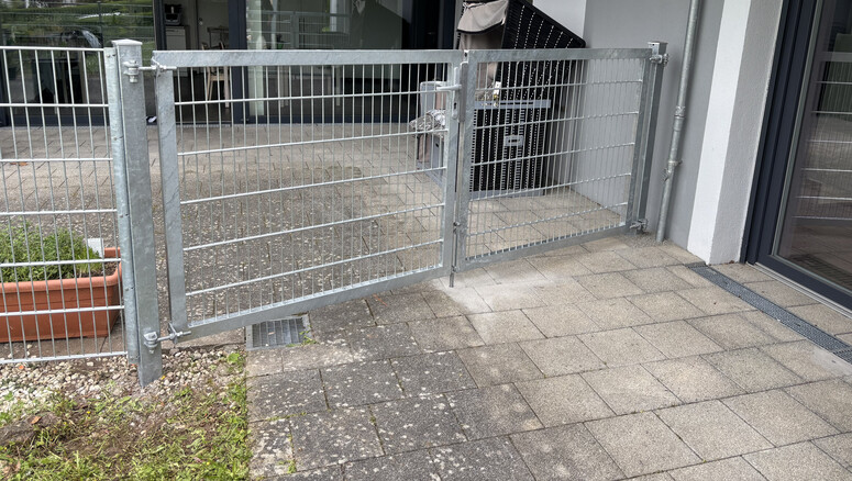Doppelstabmattenzaun aus dem 2025 in 63526 Erlensee Deutschland von Zaunteam Main-Kinzig.