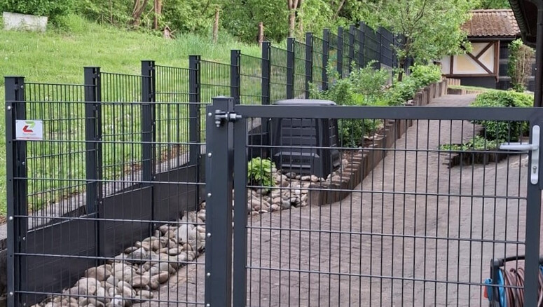 Doppelstabmattenzaun aus dem 2025 in 63755 Alzenau Kälberau Deutschland von Zaunteam Main-Kinzig.