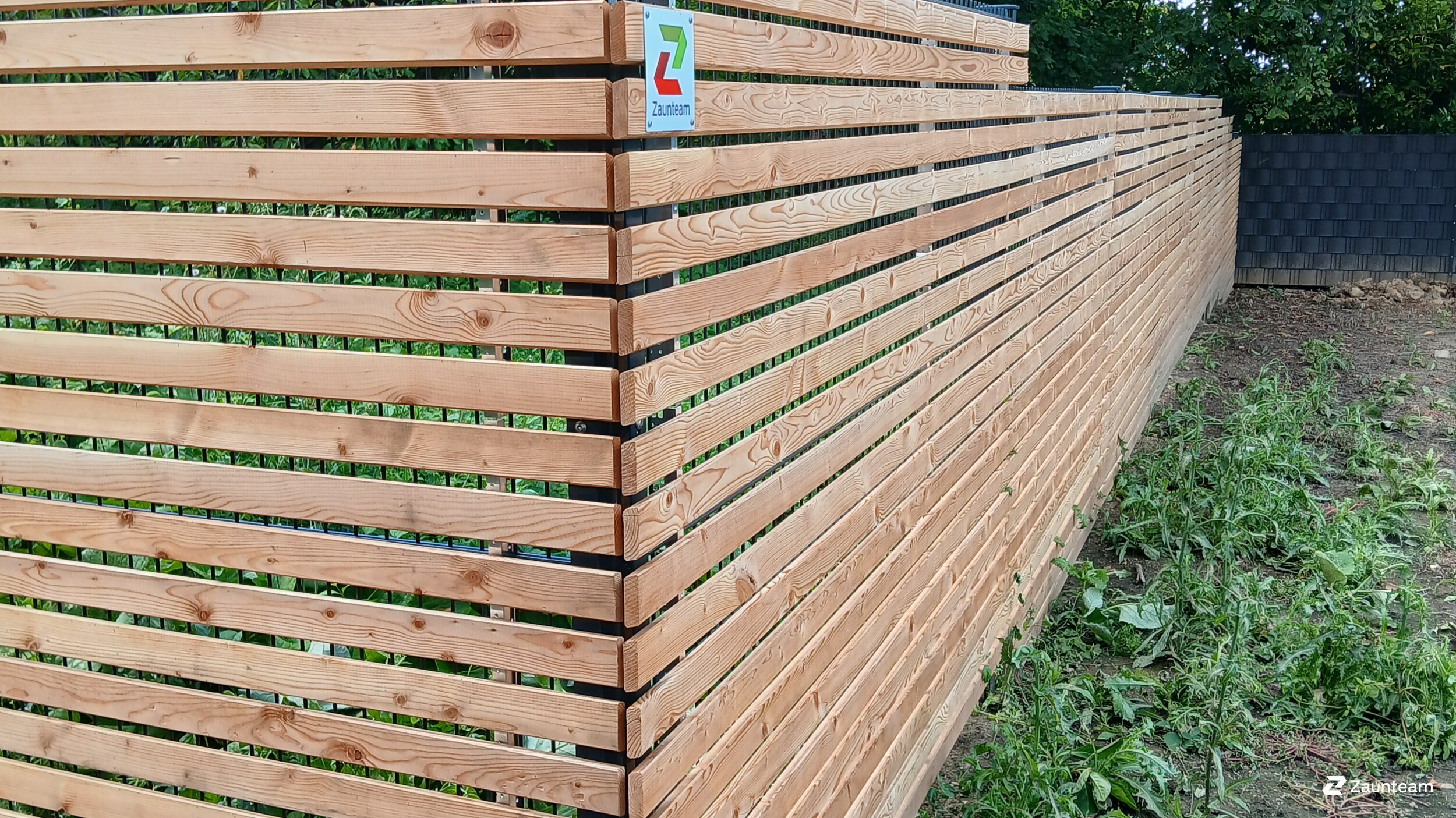 Holz Sichtschutz aus dem 2025 in 77815 Bühl Deutschland von Zaunteam Baden-Baden.