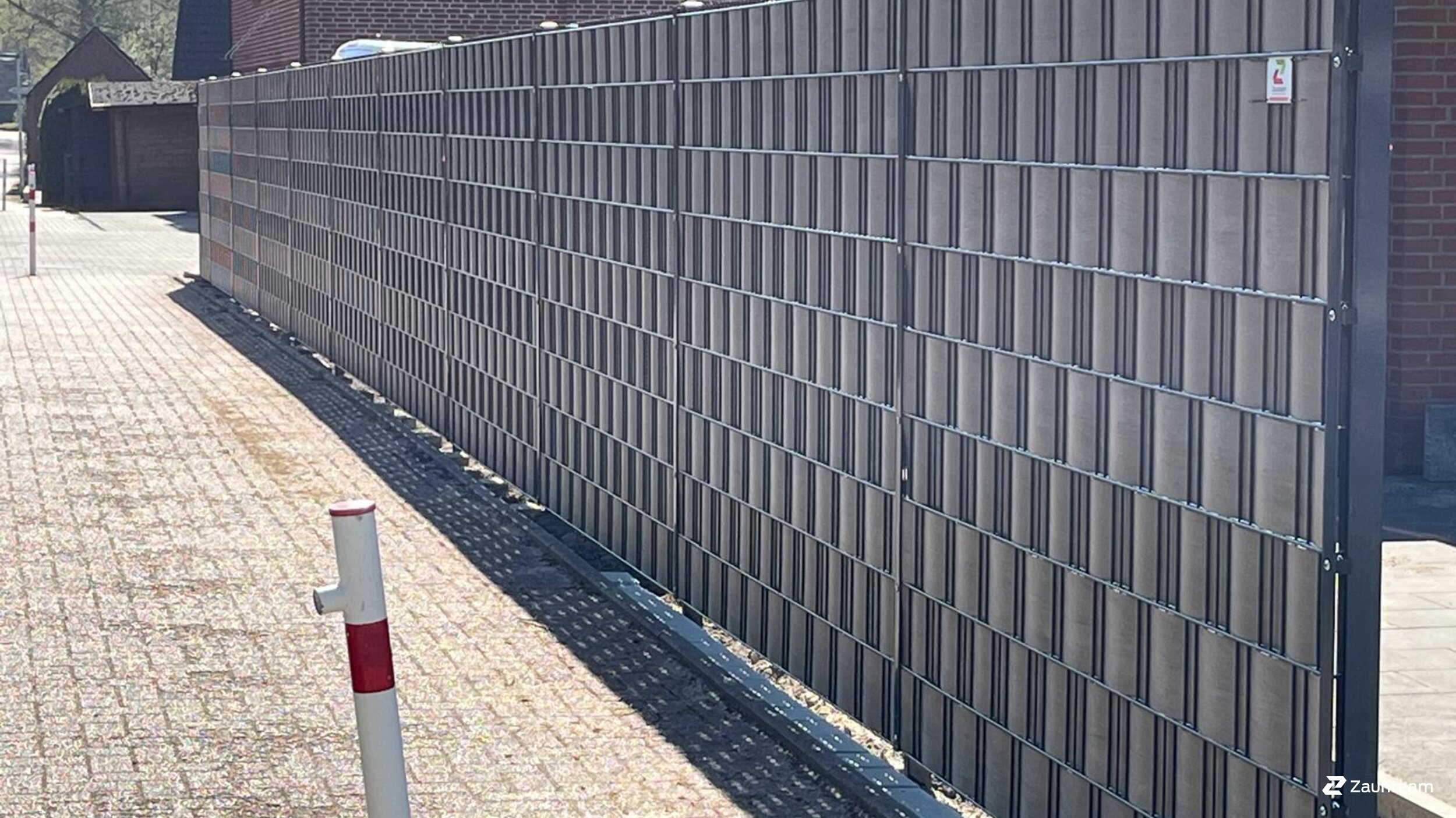 Protection brise-vue en tressage de 2025 à 48429 Rheine Allemagne de Zaunteam Ems-Vechte.