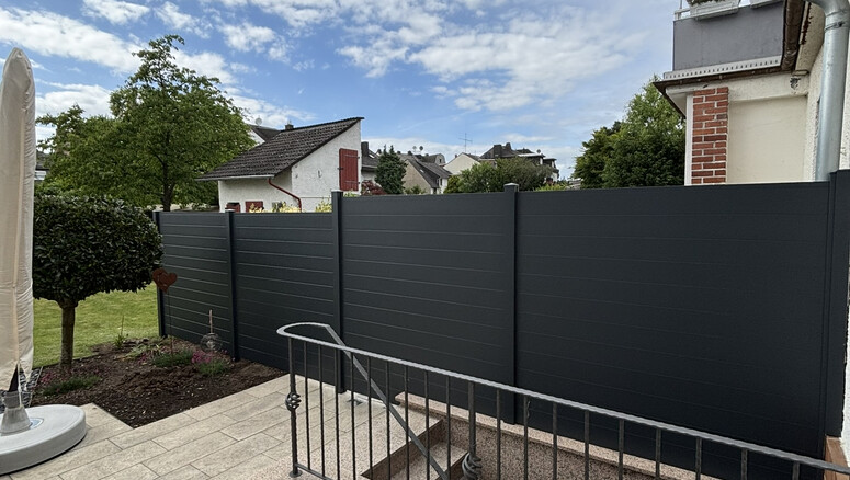 Aluminium Sichtschutz aus dem 2025 in 56070 Koblenz Deutschland von Zaunteam Koblenz.
