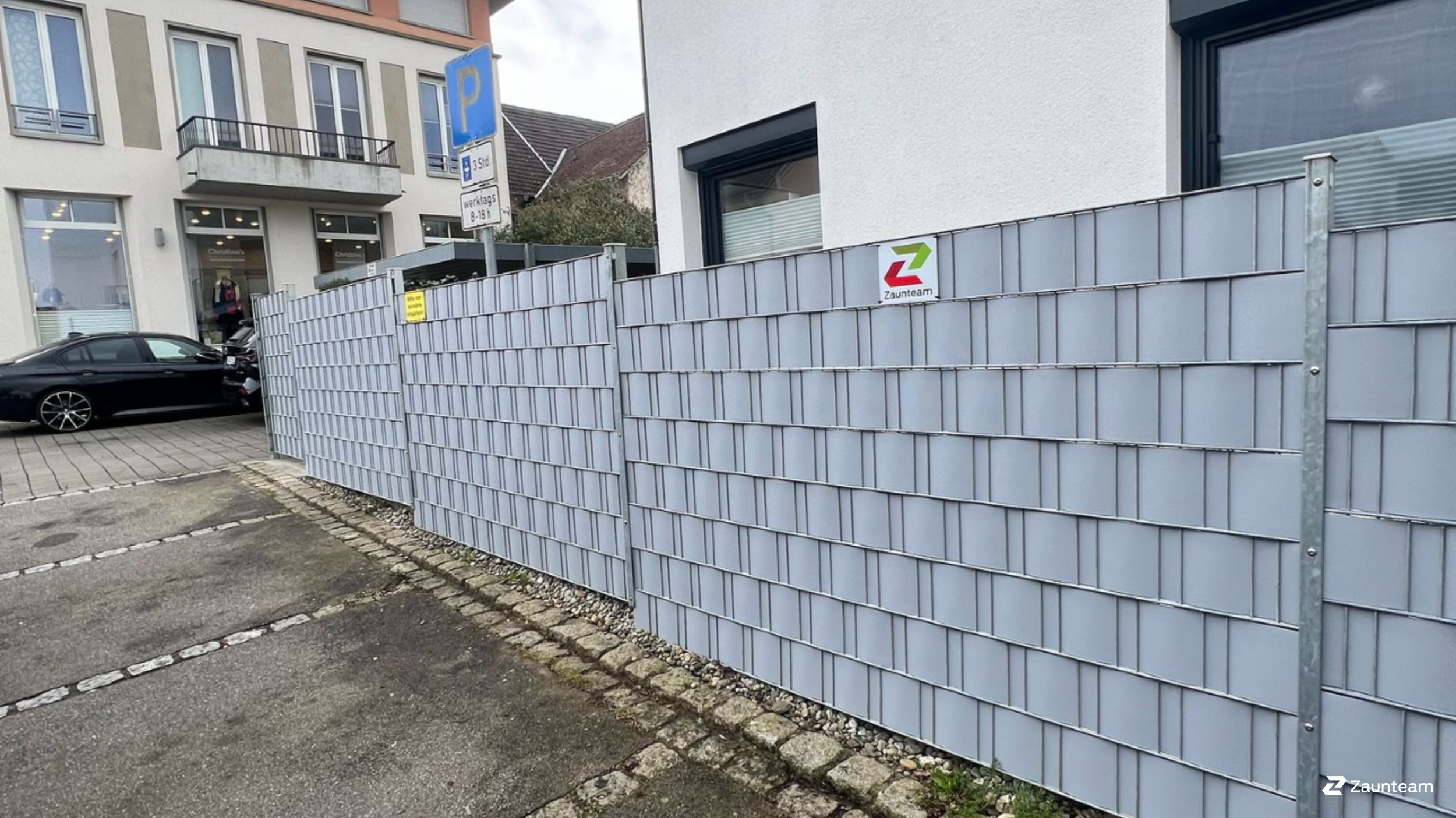 Flecht Sichtschutz aus dem 2025 in 78244 Gottmadingen Deutschland von Zaunteam Konstanz-Hegau.